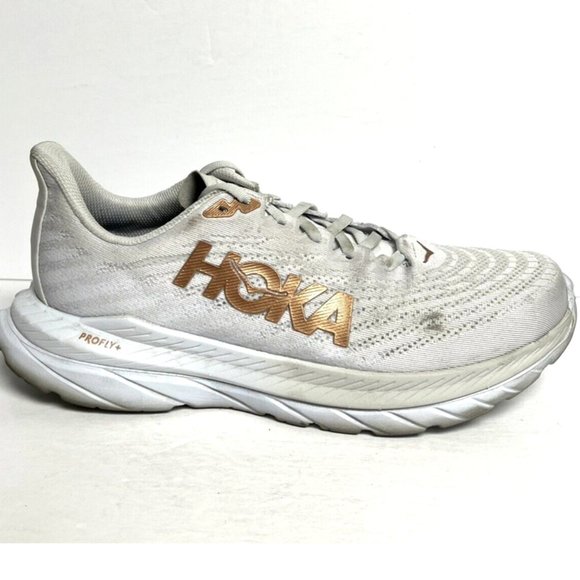 Hoka One One Mens Mach 4 Running Shoe White Size 10.5D - Picture 1 of 6